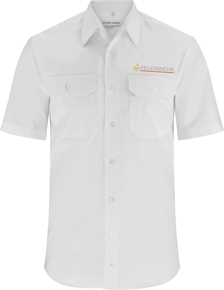 Feuerwehr Diensthemd kurzarm - Slim Fit
