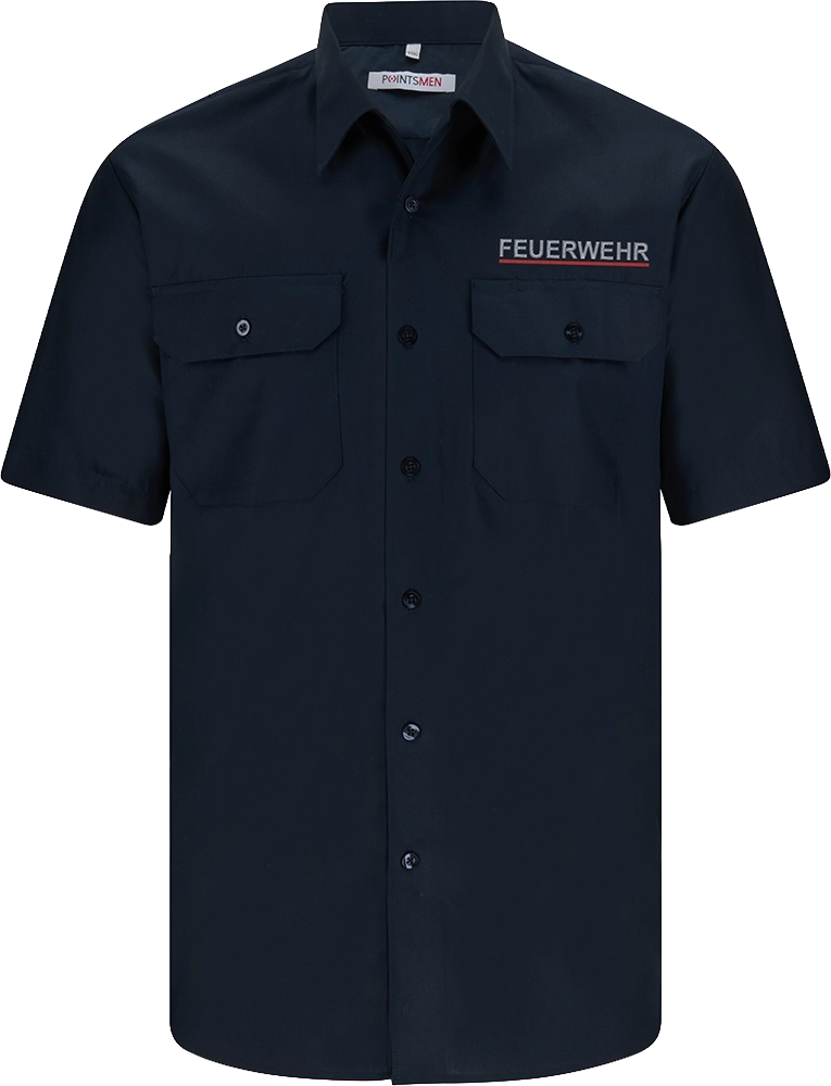 Feuerwehr Diensthemd kurzarm - Regular Fit