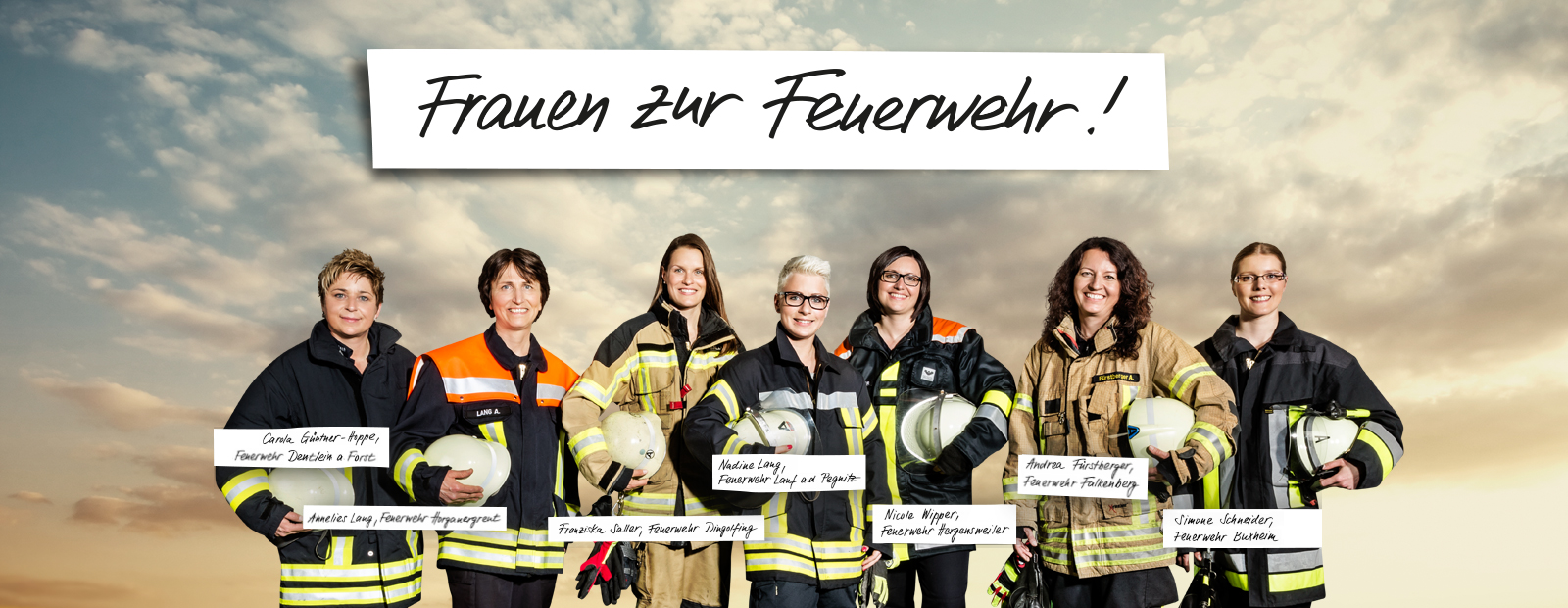Frauen zur Feuerwehr